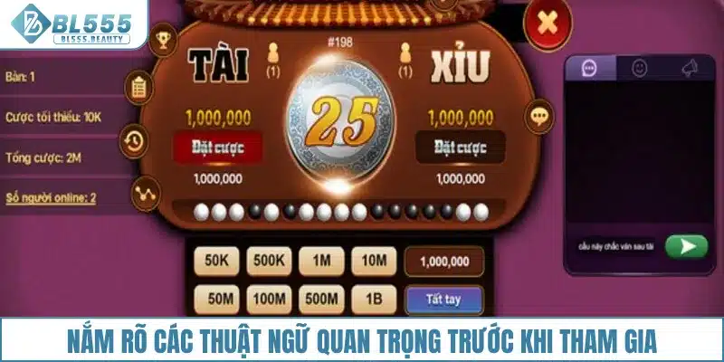 Nắm rõ các thuật ngữ quan trọng trước khi tham gia